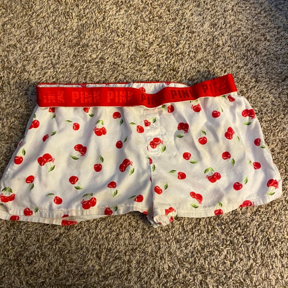 VS Pink boxer shorts